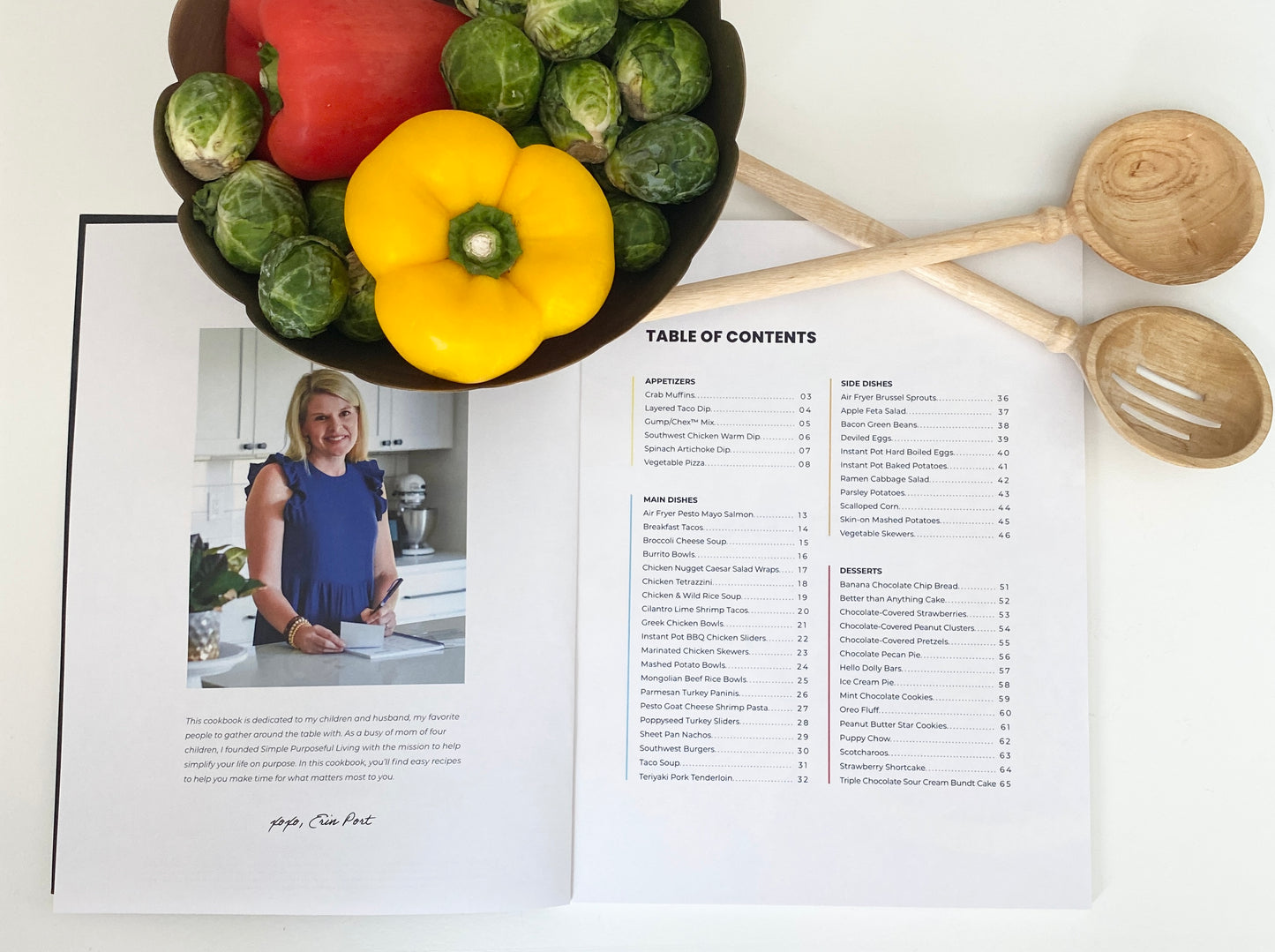 Simple Purposeful Kitchen Cookbook