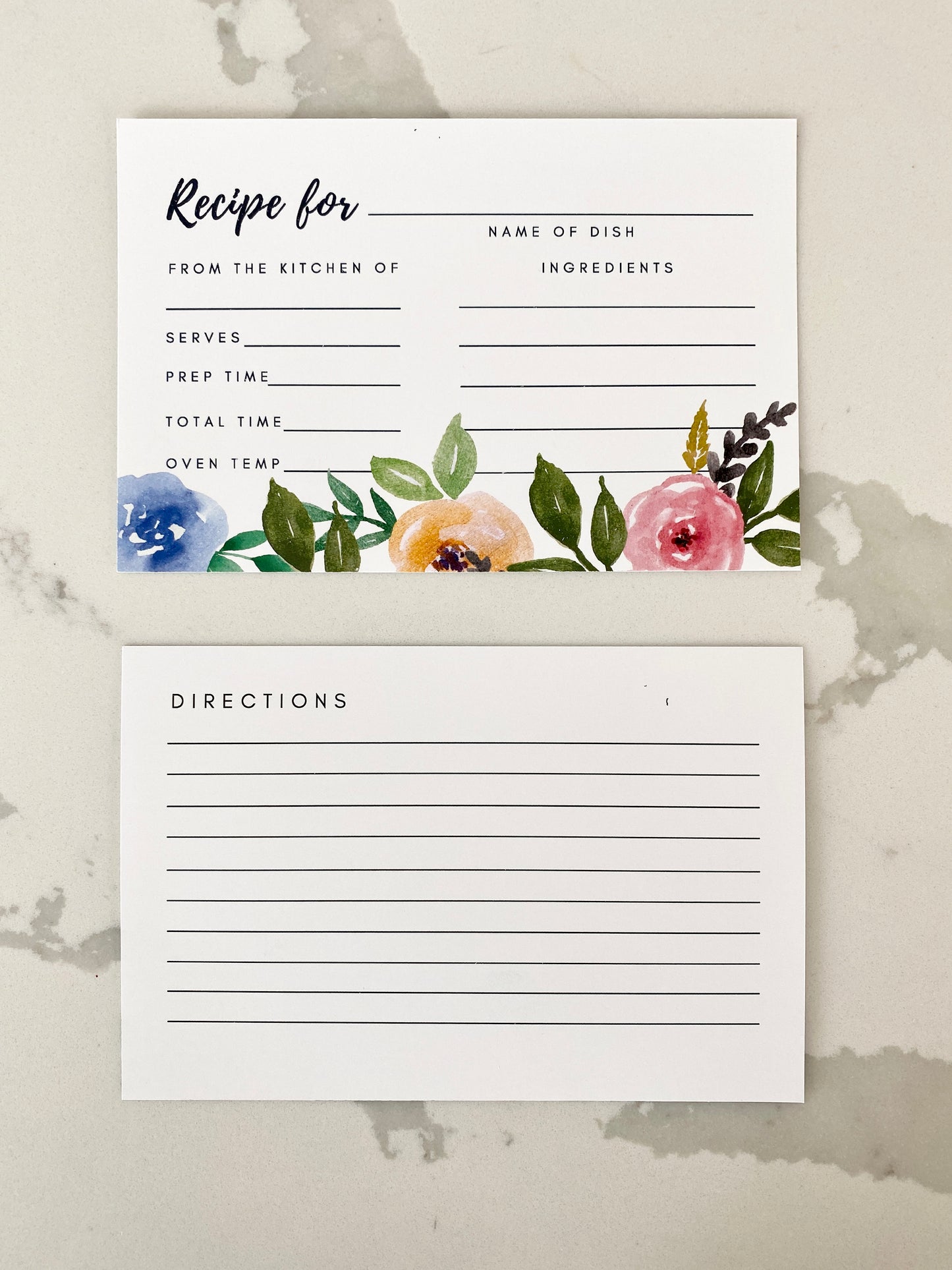 Recipe Cards