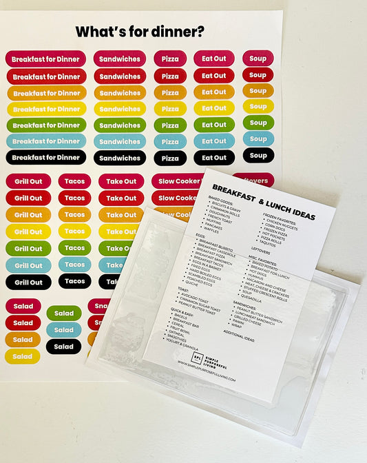 Meal Planner Accessory Kit
