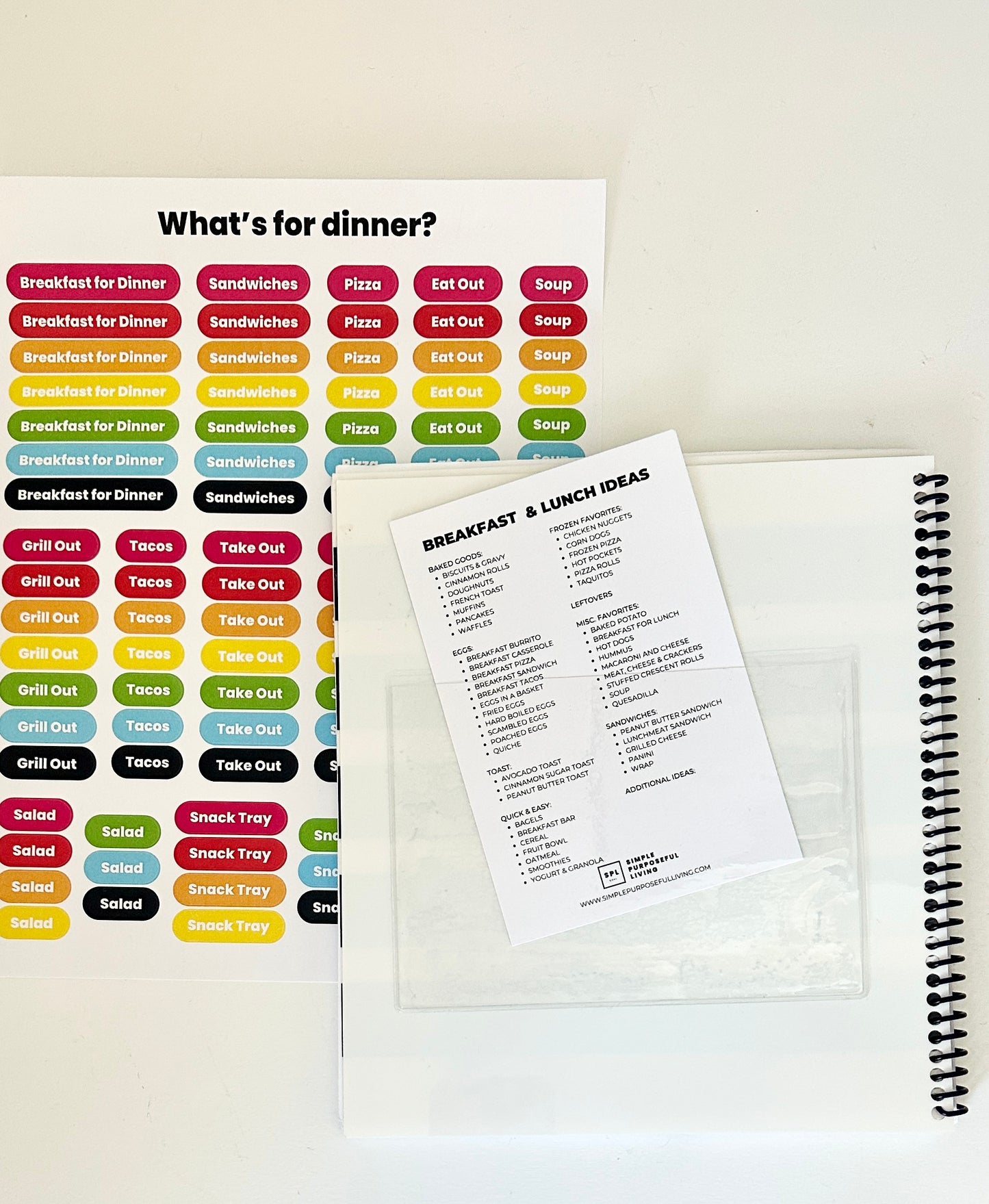 Meal Planner Accessory Kit